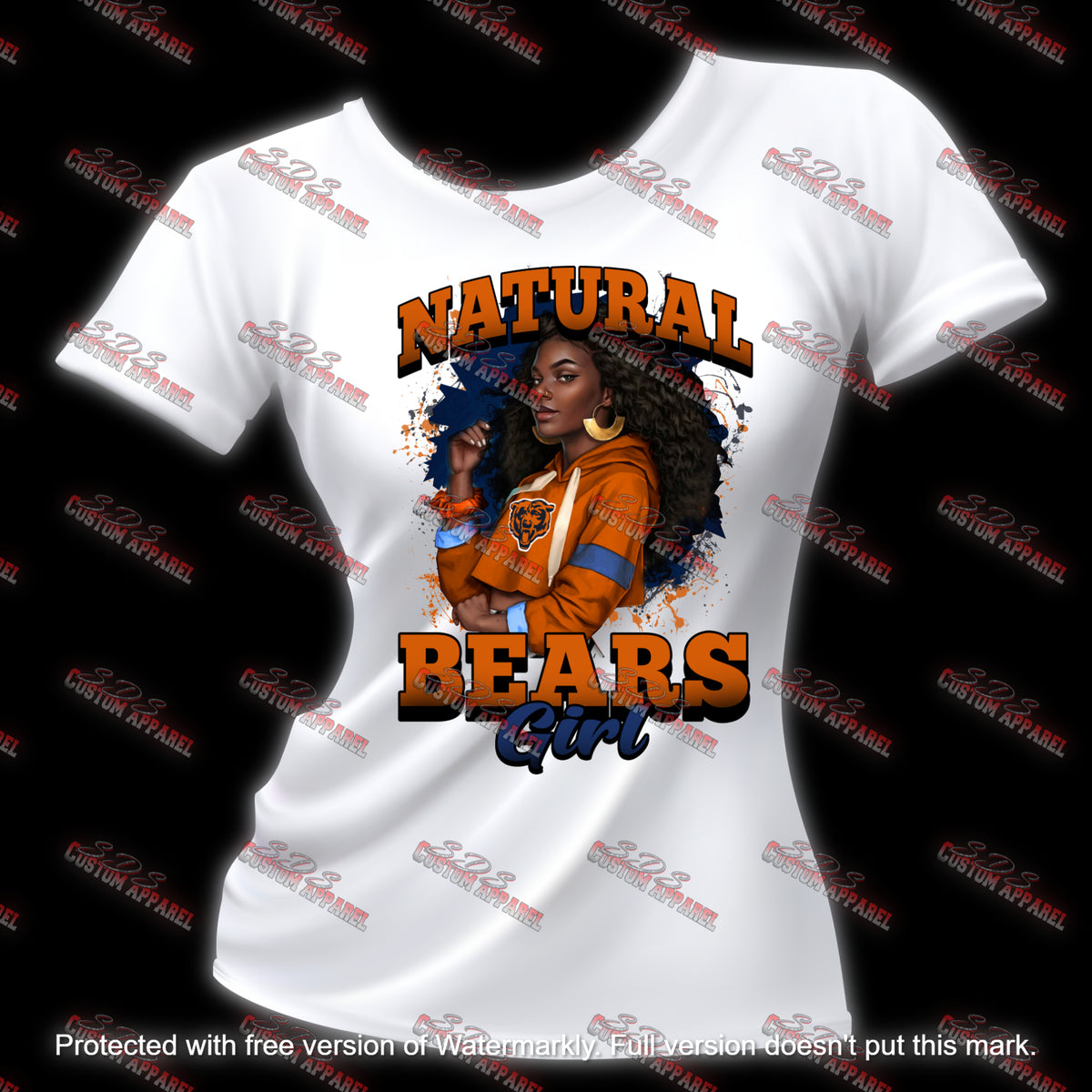 Chicago Bears Women T-shirt – sdscustomapparel-789