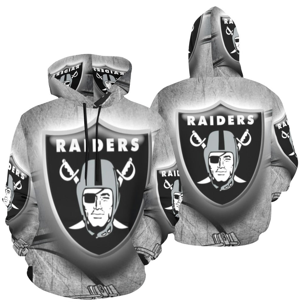 Raiders Mens All Over Print Hoodie for Men (USA Size) (Model H13)