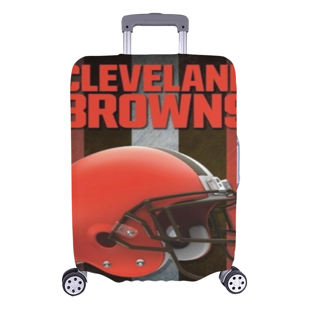 browns suit case Luggage Cover/Large 26"-28"