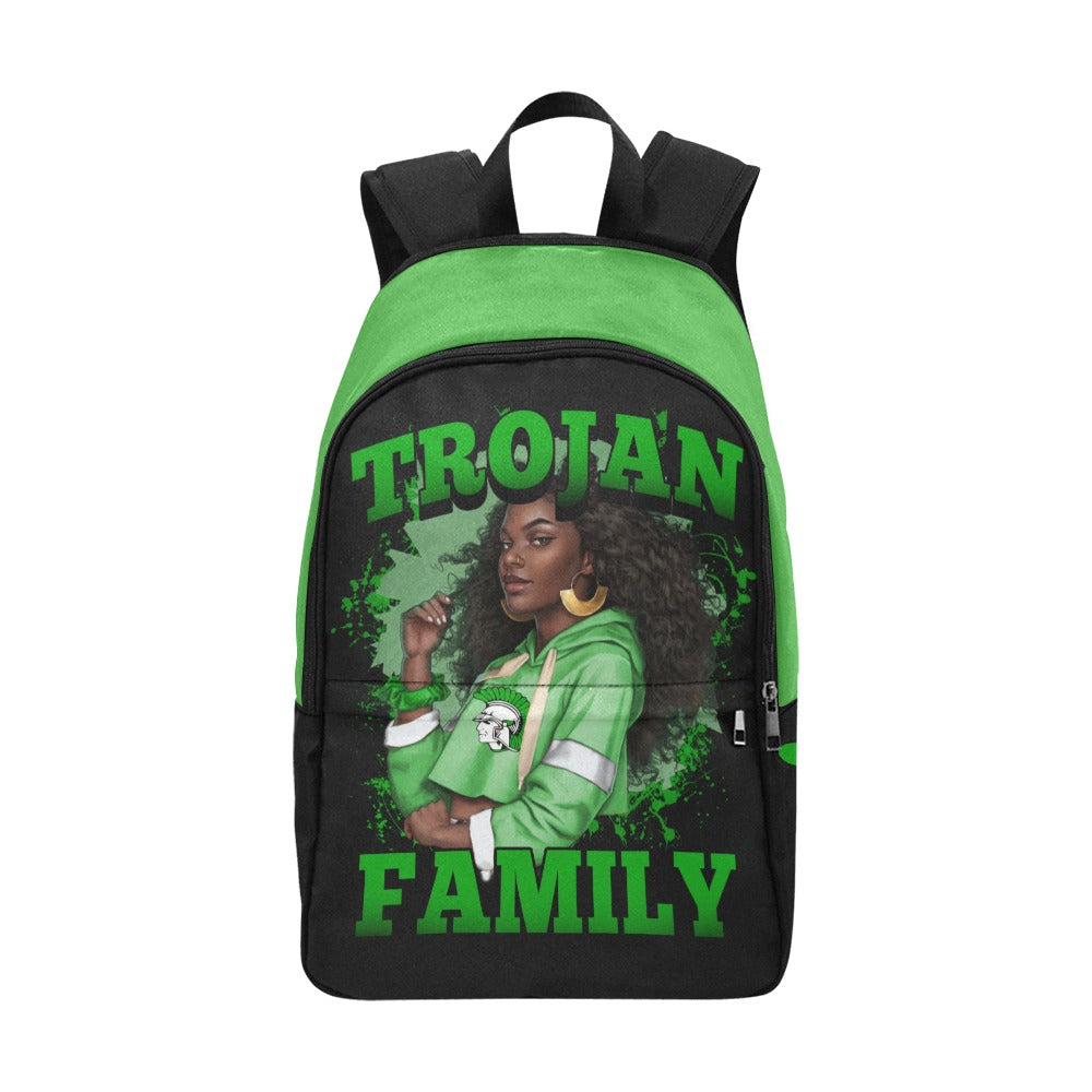 Trojan Family Fabric Backpack for Adult (Model 1659)