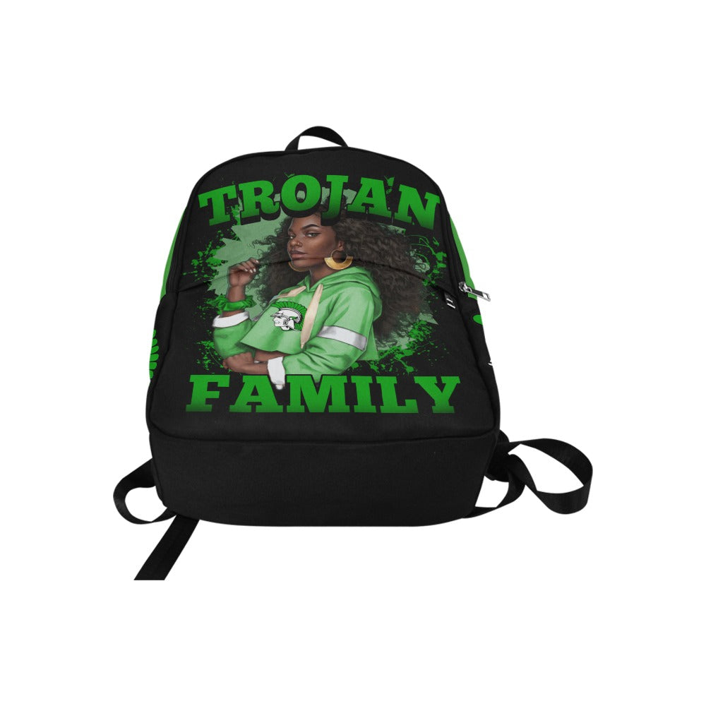 Trojan Family Fabric Backpack for Adult (Model 1659)