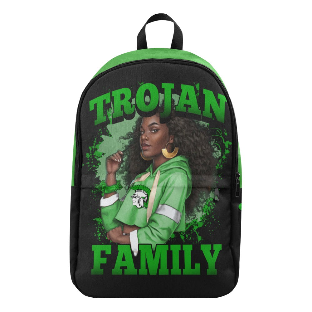 Trojan Family Fabric Backpack for Adult (Model 1659)