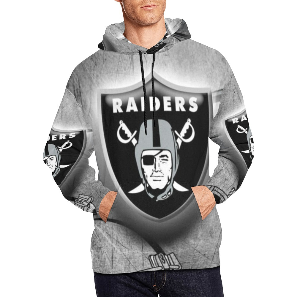 Raiders Mens All Over Print Hoodie for Men (USA Size) (Model H13)