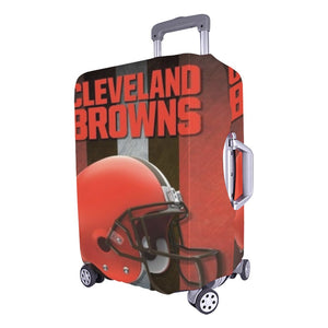 browns suit case Luggage Cover/Large 26"-28"