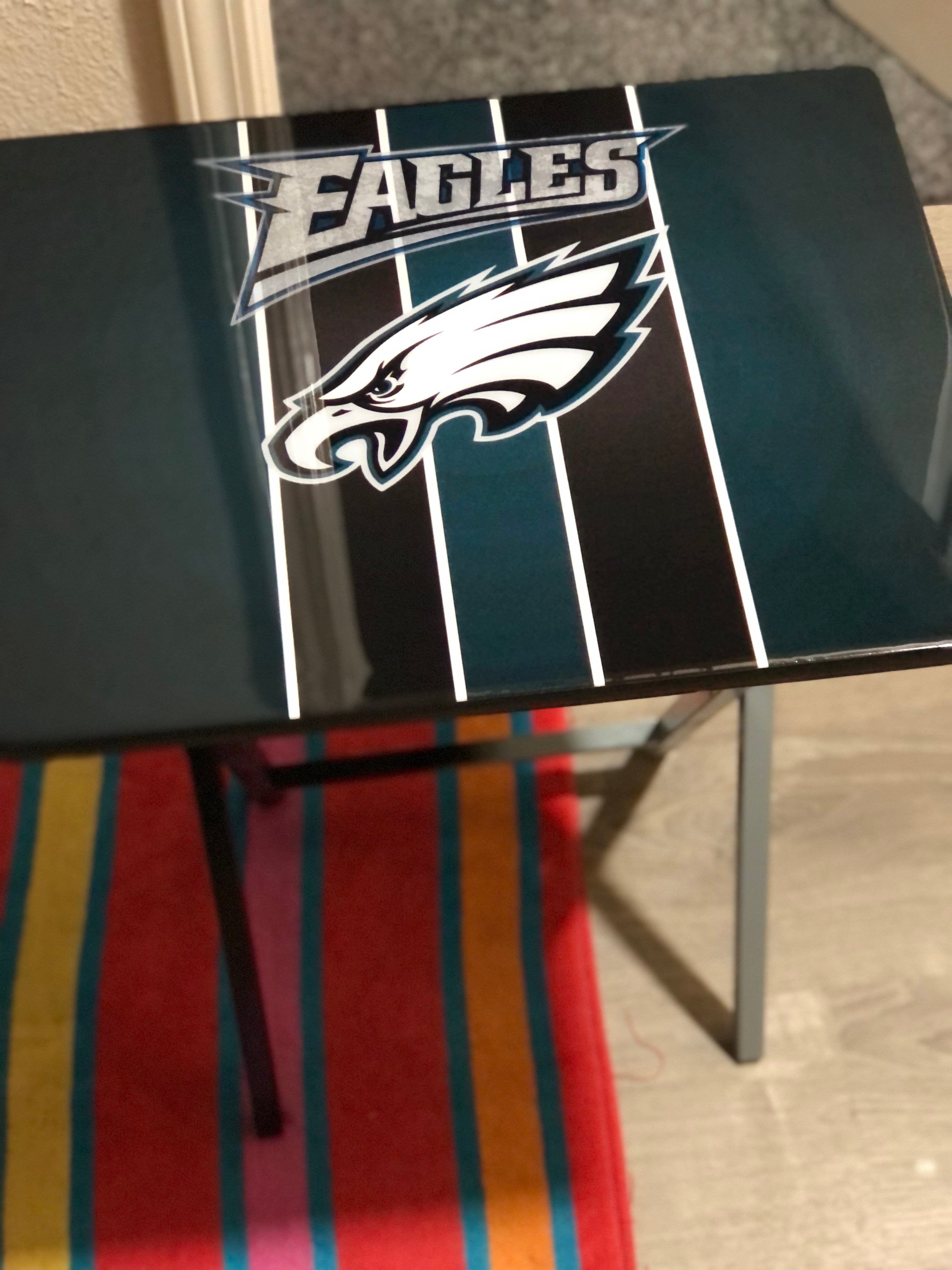 Eagles folding tv tray table