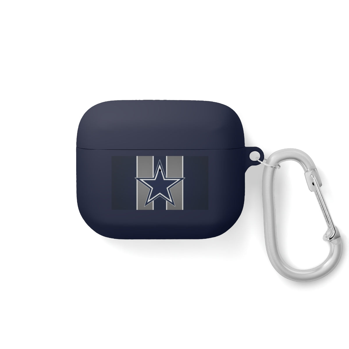 GAME TIME Dallas Cowboys Silicone Case Cover Compatible with Apple AirPods  Battery Case Navy